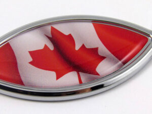 Canada Jesus Fish 3D Auto Emblem