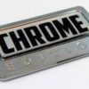 Chrome Edition 3D Chrome Auto Emblem