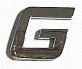 Chrome Letter Style 2 - G