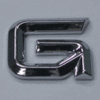 Chrome Letter Style 4 - G