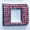 Crystal Chrome Letters PINK - D