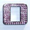 Crystal Chrome Letters PINK - O