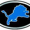 Detroit Lions Color Auto Emblem
