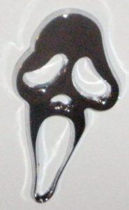 Ghost Mask Chrome Emblem