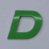 Green Letter - D