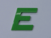 Green Letter - E