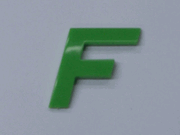 Green Letter - F
