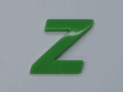Green Letter - Z
