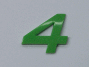 Green Number - 4