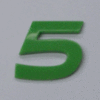 Green Number - 5