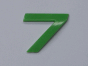 Green Number - 7