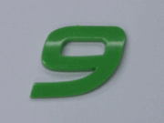 Green Number - 9