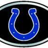 Indianapolis Colts Color Auto Emblem