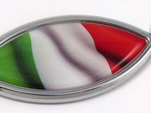 Italy Jesus Fish 3D Auto Emblem