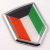 Kuwait Flag 3D Crest Emblem Domed Sticker