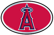 Los Angeles Angels of Anaheim Color Auto Emblem