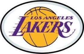 Los Angeles Lakers Color Auto Emblem