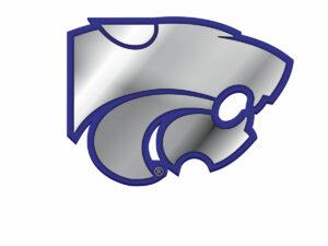 Kansas State Wildcats Color Metal Emblem