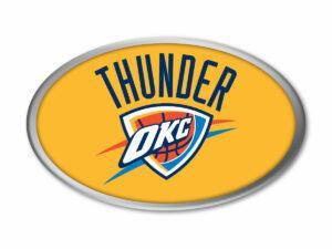 Oklahoma City Thunder Color Domed Decal.jpg