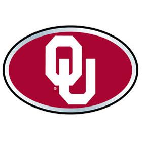 Oklahoma Sooners Color Auto Emblem