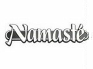 Namaste Adhesive Chrome Emblem