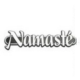 Namaste Adhesive Chrome Emblem