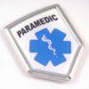 Paramedic 3D Chrome Crest Emblem