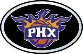Phoenix Suns Color Auto Emblem