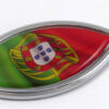 Portugal Jesus Fish 3D Auto Emblem
