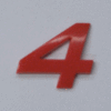 Red Number - 4