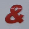 Red Symbol - Ampersand