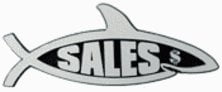 Sales Shark Chrome Emblem