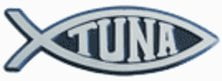 Tuna Fish Chrome Emblem
