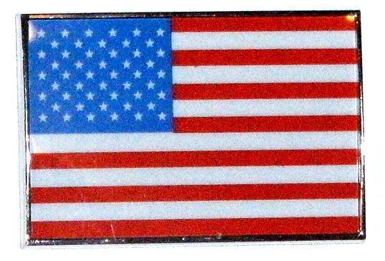 USA Flag Emblems PAIR