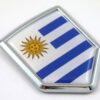 Uruguay Crest 3D Chrome Emblem