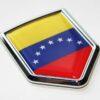 Venezuela Flag Decal Crest Chrome Emblem Sticker