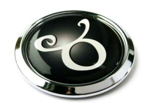 Zodiac Taurus 3D Adhesive Chrome Auto Emblem