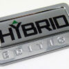 hybrid special edition adhesive chrome emblem