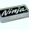 ninja edition 3D chrome automobile emblem