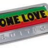 one love special edition adhesive chrome emblem