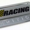 racing special edition adhesive chrome emblem
