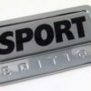 sport special edition adhesive chrome emblem