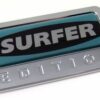 surfer special edition adhesive chrome emblem
